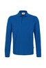 HAKRO Longsleeve-Poloshirt Mikralinar® royalblau 