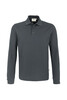 HAKRO Longsleeve-Poloshirt Mikralinar® anthrazit 