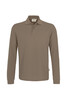HAKRO Longsleeve-Poloshirt Mikralinar® nougat 