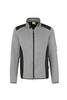 HAKRO Strickfleecejacke Dawson grau meliert 