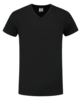 Tricorp T-Shirt V-Ausschnitt Fitted Black 