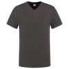 Tricorp T-Shirt V-Ausschnitt Fitted Darkgrey 