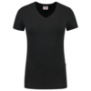 Tricorp T-Shirt V-Ausschnitt Fitted Damen Black 