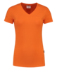 Tricorp T-Shirt V-Ausschnitt Fitted Damen Orange 