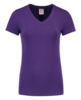 Tricorp T-Shirt V-Ausschnitt Fitted Damen Purple 
