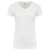 Tricorp T-Shirt V-Ausschnitt Fitted Damen White 