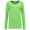 Tricorp T-Shirt Langarm Damen Lime 