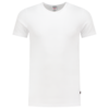 Tricorp T-Shirt Elasthan Fitted V-Ausschnitt White 