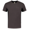 Tricorp T-Shirt Bicolor Brusttasche Darkgrey-Black 