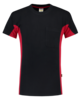 Tricorp T-Shirt Bicolor Brusttasche Navy-Red 