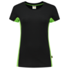 Tricorp T-Shirt Bicolor Damen Black-Lime 