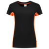 Tricorp T-Shirt Bicolor Damen Black-Orange 