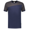 Tricorp T-Shirt Bicolor Quernaht Ink-Darkgrey 