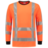 Tricorp T-Shirt EN ISO 20471 Birdseye Langarm Fluor Orange 
