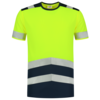 Tricorp Warnschutz T-Shirt Bicolor Fluor Yellow-Ink 