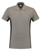 Tricorp Poloshirt Bicolor Brusttasche Grey-Black 