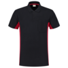 Tricorp Poloshirt Bicolor Brusttasche Navy-Red 