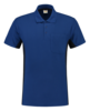 Tricorp Poloshirt Bicolor Brusttasche Royalblue-Navy 