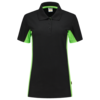 Tricorp Poloshirt Bicolor Damen Black-Lime 