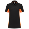 Tricorp Poloshirt Bicolor Damen Black-Orange 