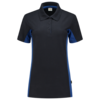 Tricorp Poloshirt Bicolor Damen Navy-Royalblue 