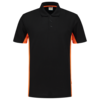 Tricorp Poloshirt Bicolor Black-Orange 