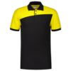 Tricorp Poloshirt Bicolor Quernaht Black-Yellow 