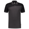 Tricorp Poloshirt Bicolor Quernaht Darkgrey-Black 