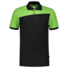 Tricorp Poloshirt Bicolor Quernaht Black-Lime 