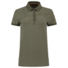 Tricorp Poloshirt Premium Quernaht Damen Army 