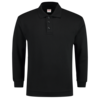Tricorp Sweatshirt Polokragen und Bund Black 