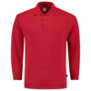 Tricorp Sweatshirt Polokragen und Bund Red 
