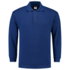 Tricorp Sweatshirt Polokragen und Bund Royalblue 