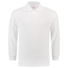 Tricorp Sweatshirt Polokragen und Bund White 
