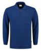 Tricorp Sweatshirt Polokragen Bicolor Brusttasche Royalblue-Navy 