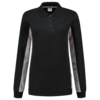 Tricorp Sweatshirt Polokragen Bicolor Damen Black-Grey 