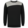 Tricorp Sweatshirt Bicolor Quernaht Black-Grey 