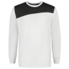 Tricorp Sweatshirt Bicolor Quernaht White-Darkgrey 