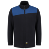 Tricorp Sweatjacke Bicolor Quernaht Navy-Royalblue 