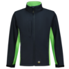 Tricorp Softshelljacke Bicolor Navy-Lime 