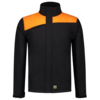 Tricorp Softshelljacke Bicolor Quernaht Black-Orange 