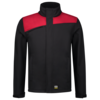 Tricorp Softshelljacke Bicolor Quernaht Black-Red 