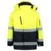 Tricorp Parka EN ISO 20471 Bicolor Fluor Yellow-Navy 