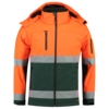 Tricorp Softshelljacke EN ISO 20471 Bicolor Fluor Orange-Green 