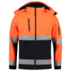 Tricorp Softshelljacke EN ISO 20471 Bicolor Fluor Orange-Navy 