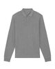 Stanley Stella - Prepster Long Sleeve Polos Mid Heather Grey 