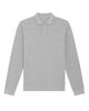 Stanley Stella - Prepster Long Sleeve Polos Heather Grey 