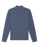 Stanley Stella - Prepster Long Sleeve Polos Dark Heather Blue 