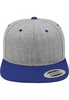 Classic Snapback 2-Tone h.grey/royal 