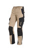 FHB ALMA Arbeitshose Damen  beige-schwarz 